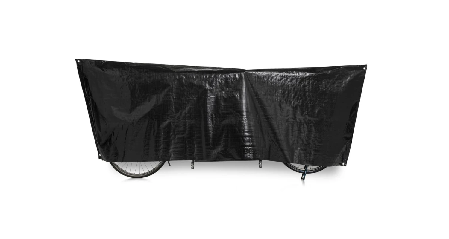 VK - Housse De Protection Pour Vélo Tandem - Avec Oeillet & Cordelette